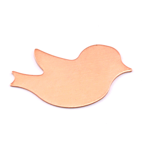Metal Stamping Blanks Copper Winged Bird Blank, 24g